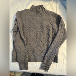 TNA turtleneck sweater